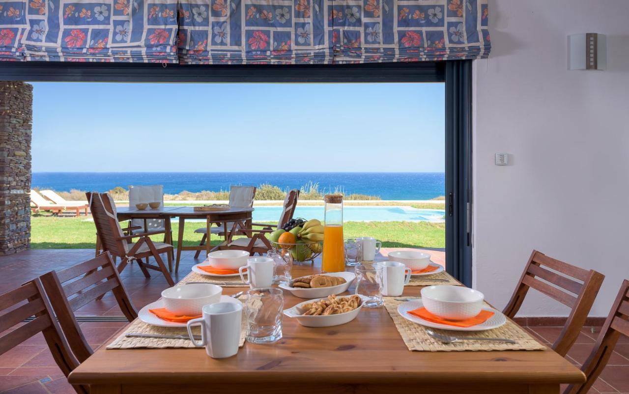 Cristelia Seafront & Pool Villa Lachania  Exterior photo